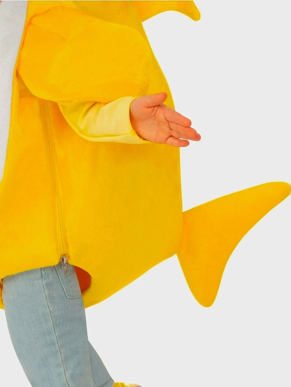 New Baby Shark Deluxe Yellow neutral gender Boy Girl Toddler Halloween Costume